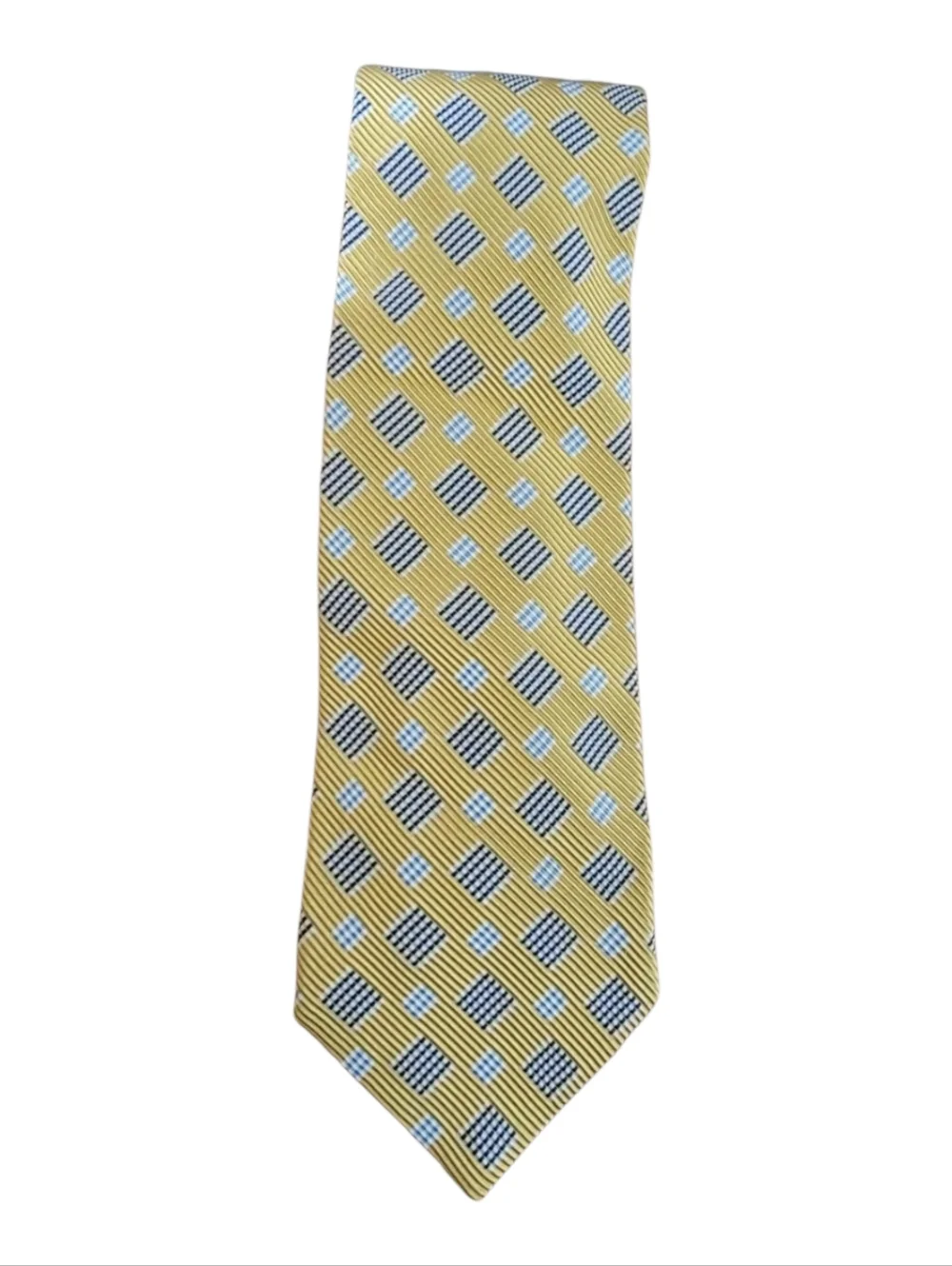 Ermenegildo Zegna‎ Multicolor Diamond Silk Neck Tie Made in Italy
